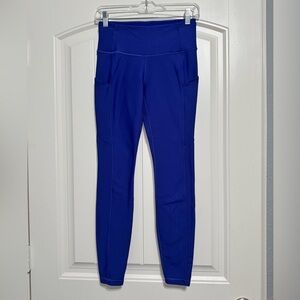 Lululemon Fast and Free High-Rise Fleece Tight 28" in Psychic